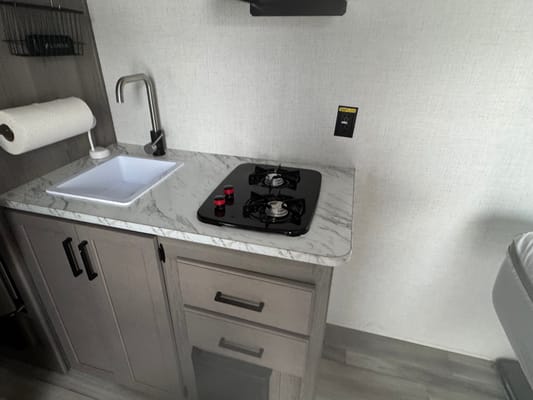 Simon and Nareman's Coleman Hideout Travel Trailer