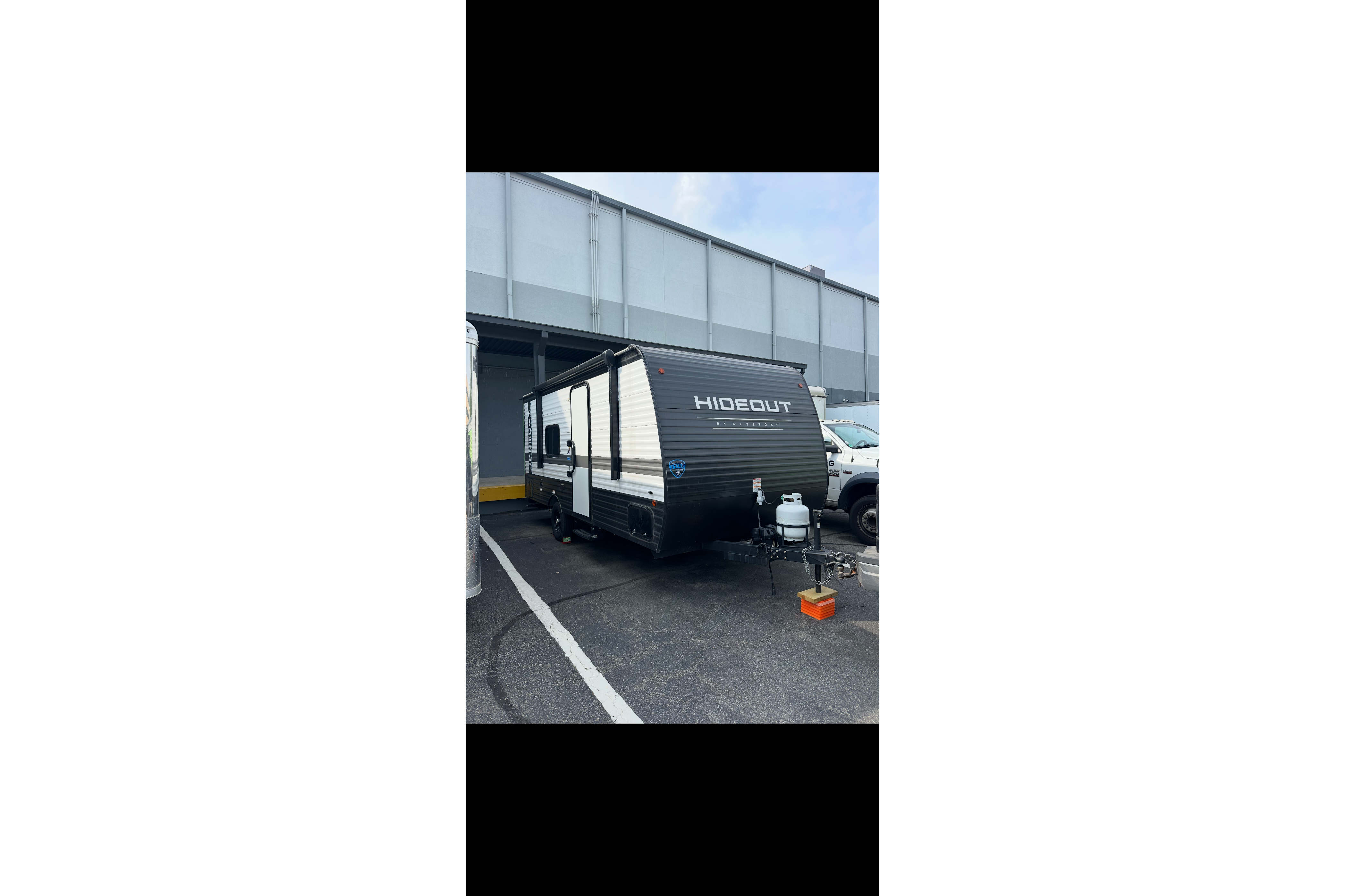Simon  and Nareman's Coleman Hideout Travel Trailer
