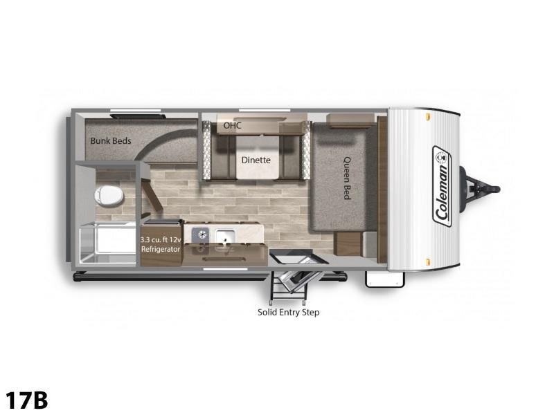 Lin's Coleman 17B Travel Trailer