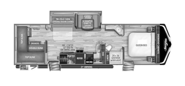 Grand Design Imagine 3000 QB 35 Travel Trailer