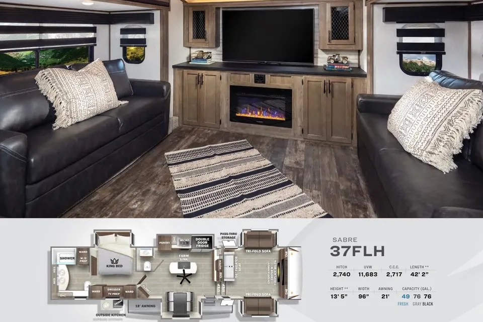 Brianna's Forest River 37flh Fifth Wheel