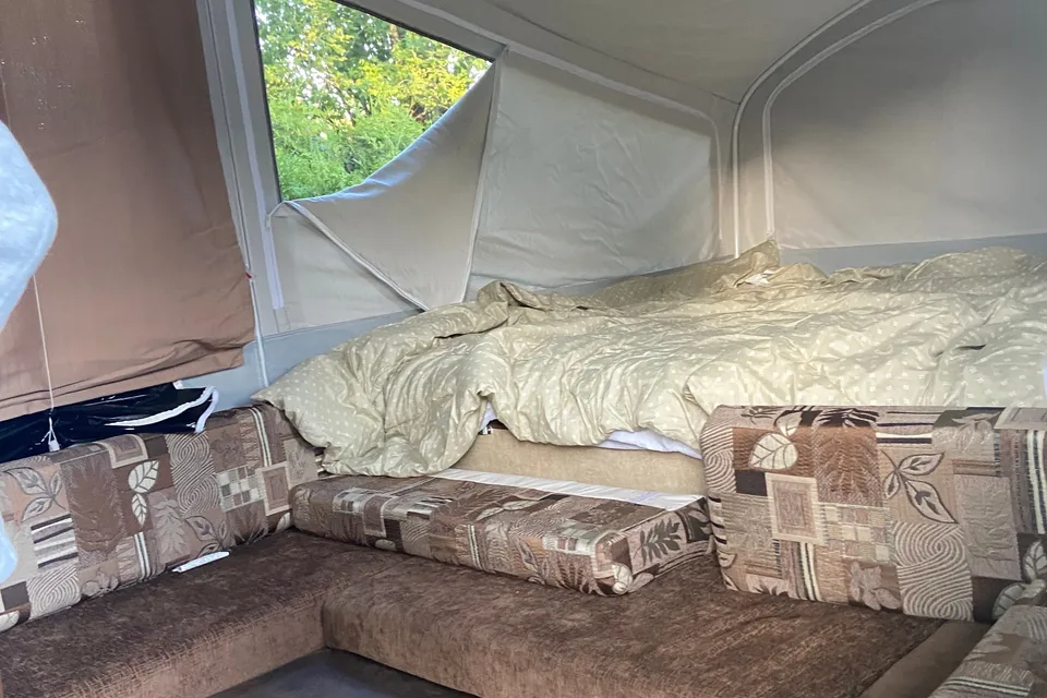 The pack-n-nap tent trailer