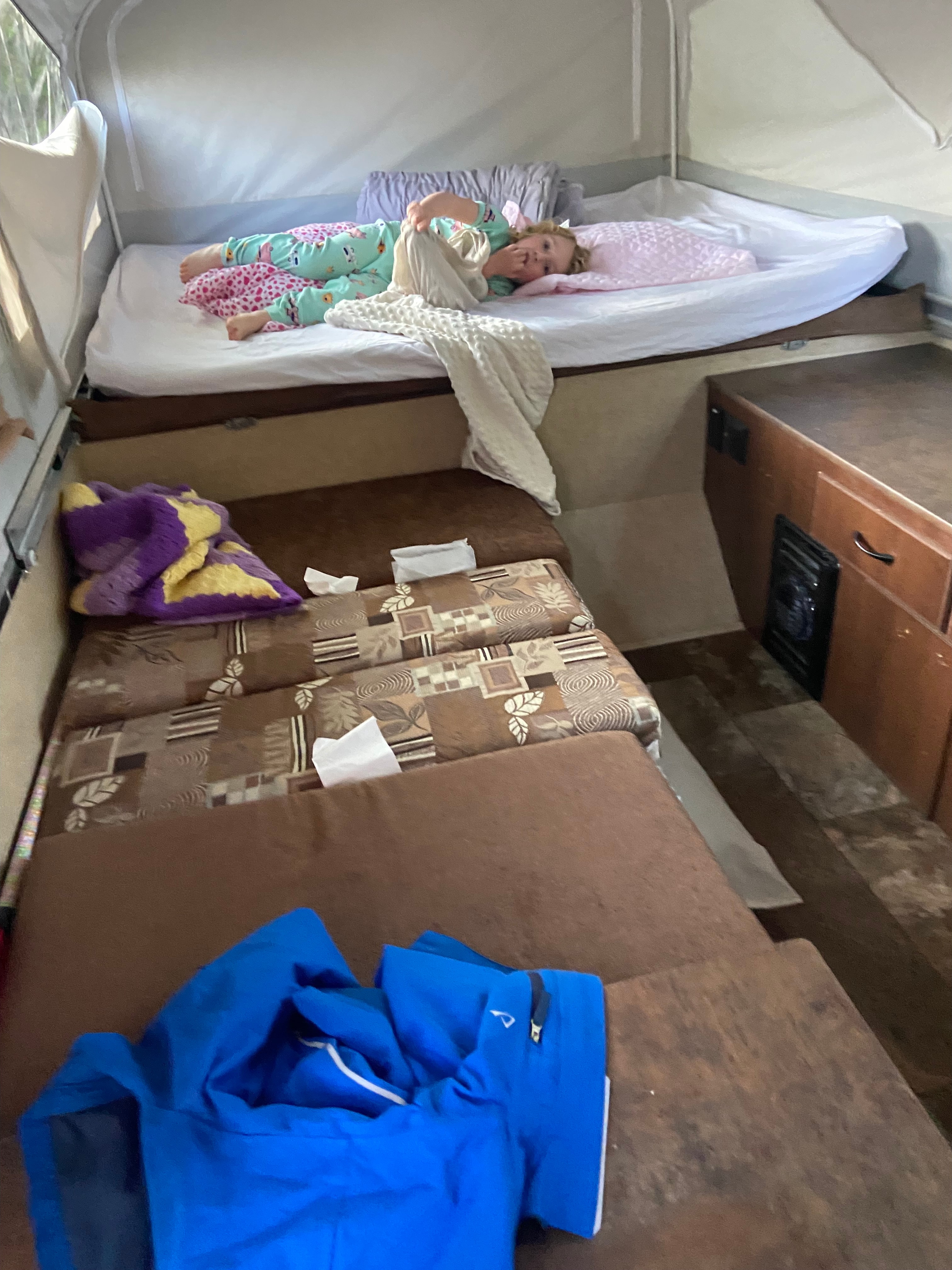 The pack-n-nap tent trailer