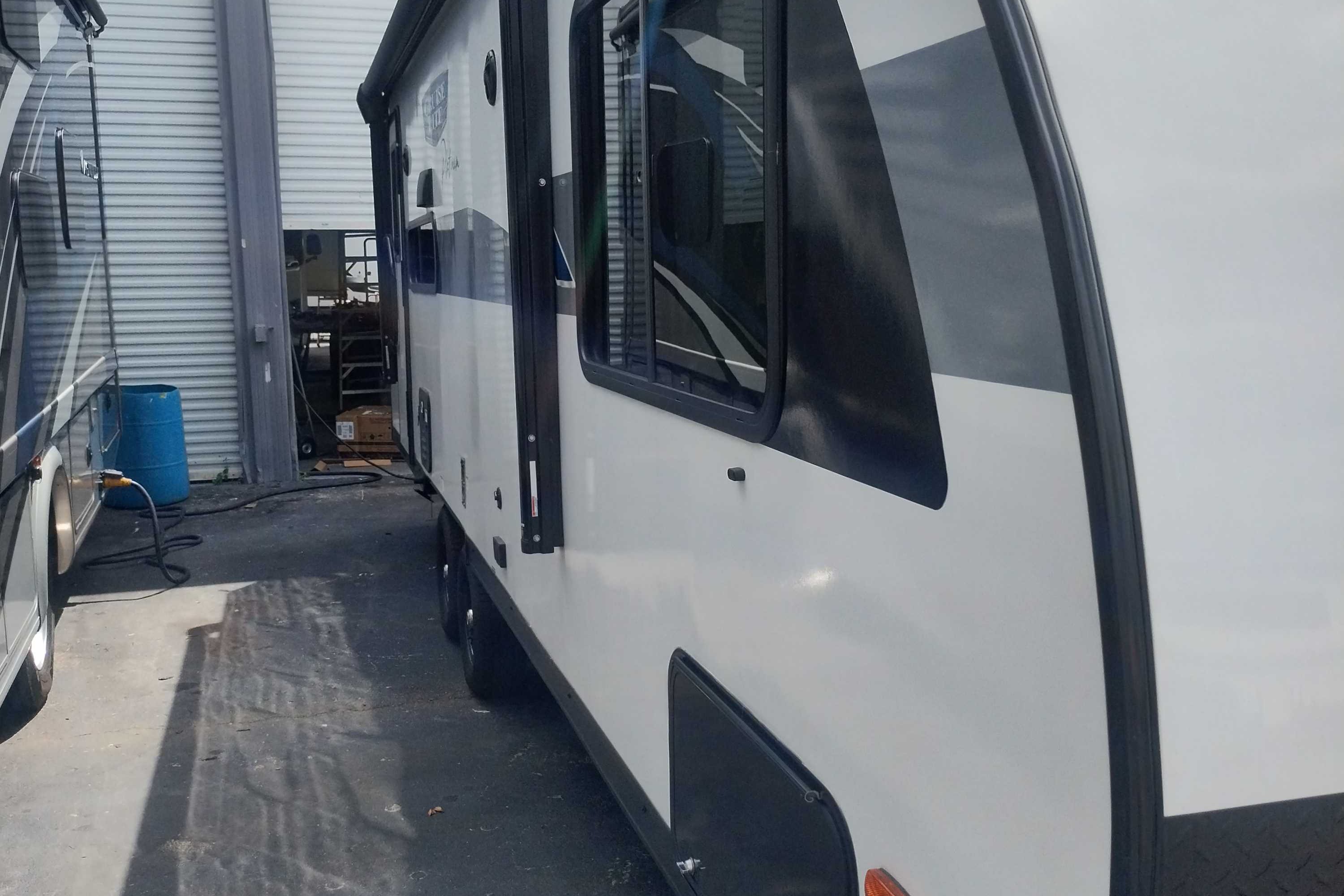 James 's Forest River Platnuim ultralight Travel Trailer