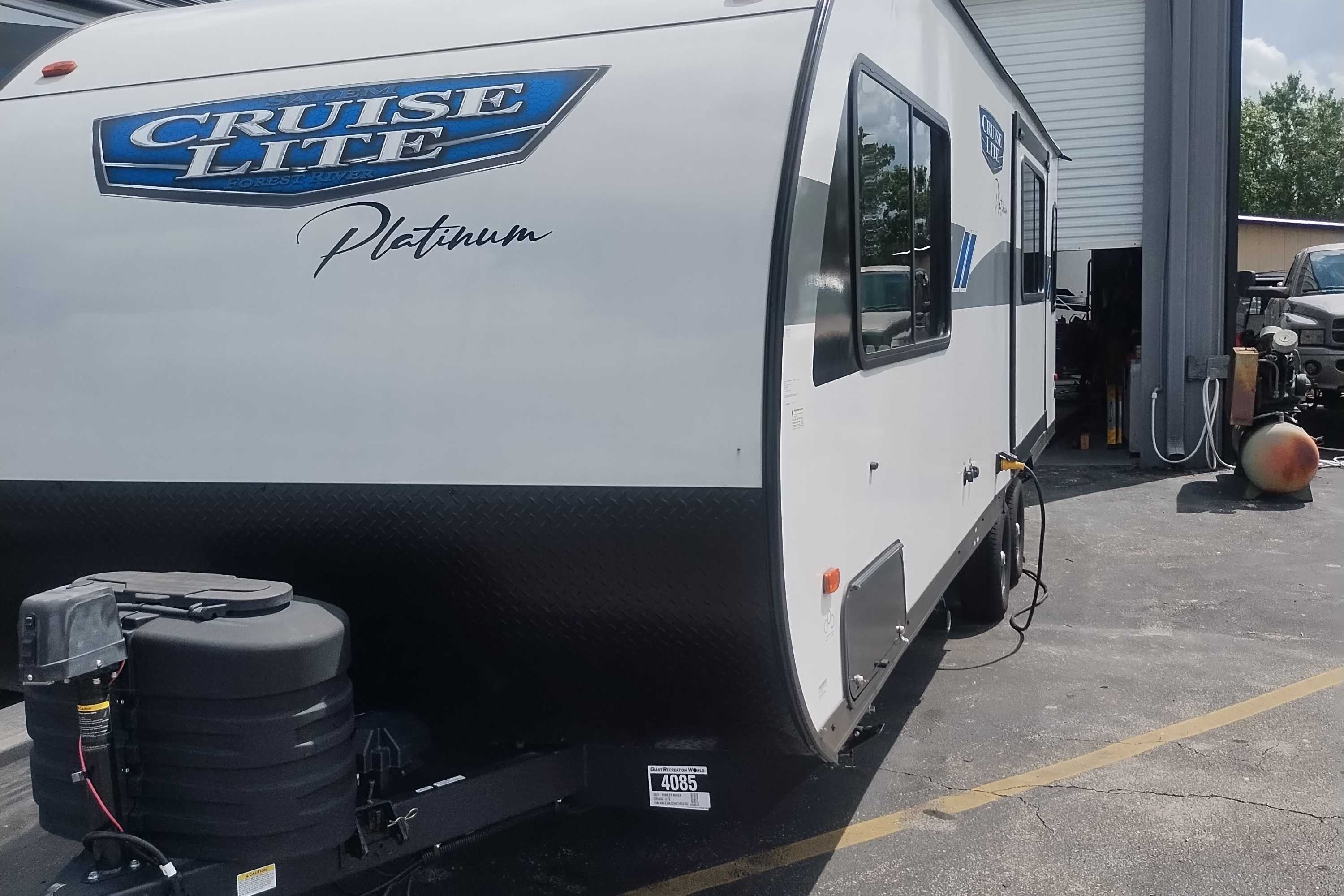 James 's Forest River Platnuim ultralight Travel Trailer