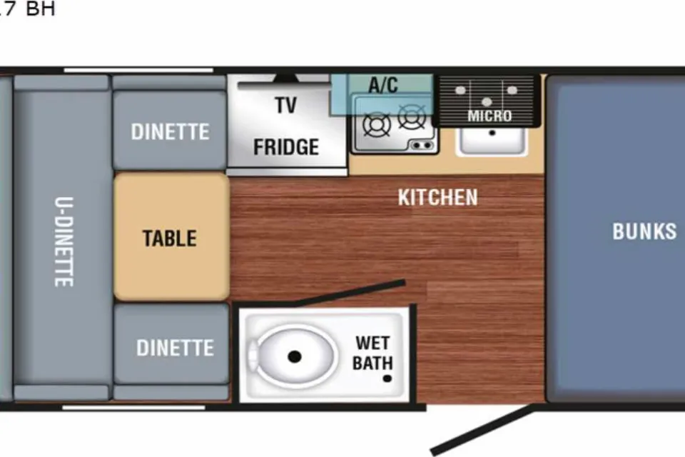 Christopher's Braxton Creek Bushwacker Plus 17BH Micro Trailer