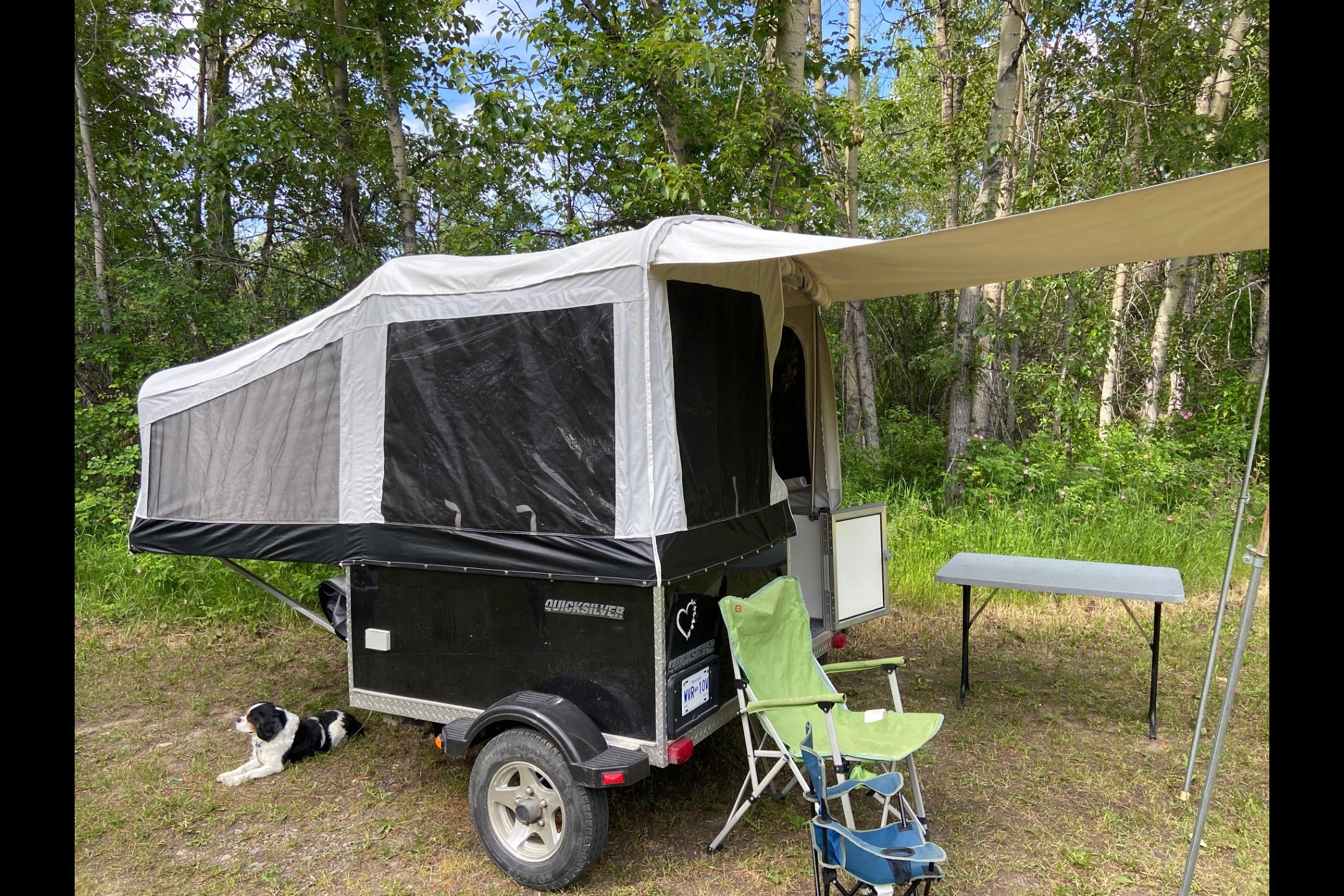 Brock's ultra light Tent Trailer