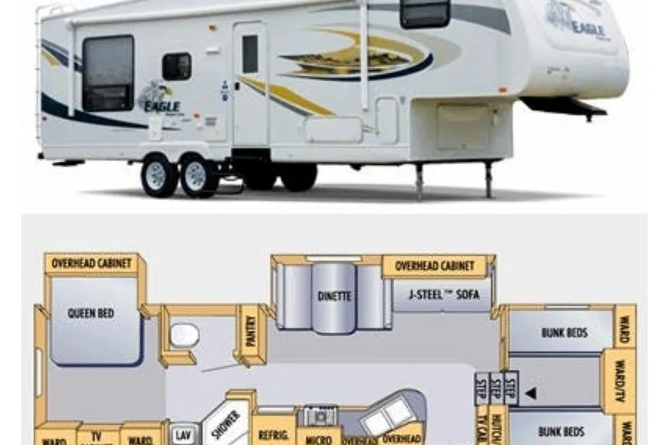 Jayco bunk house room for whole faimly