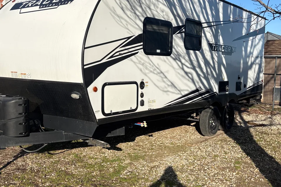 Isaac 's Forest River Tracer ultralight Travel Trailer