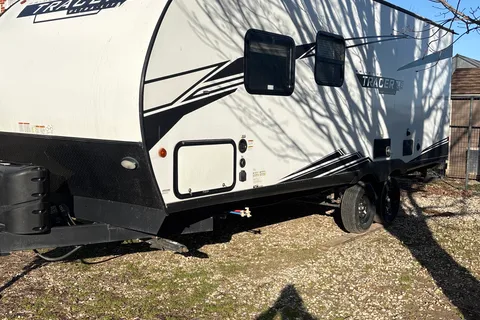 Isaac 's Forest River Tracer ultralight Travel Trailer
