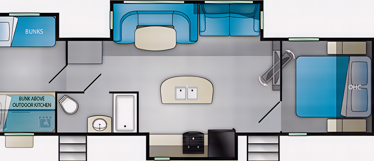 Luxury Heartland Mallard M33 - Travel Trailer