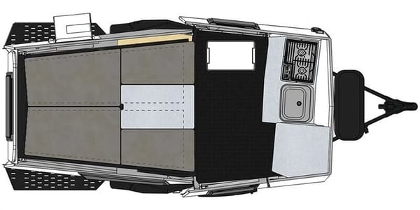 2013 Cricket Folding Travel Trailer