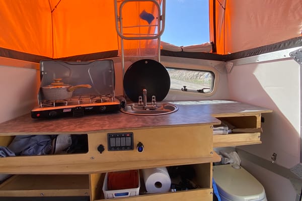 2013 Cricket Folding Travel Trailer