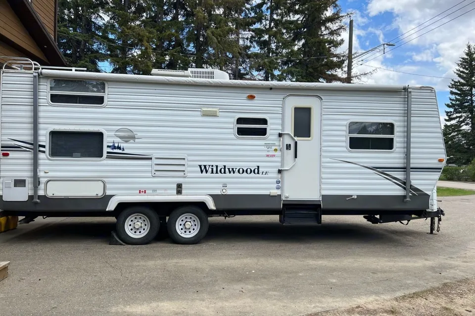 Mike and Brianne's Forest River Wildwood Travel Trailer