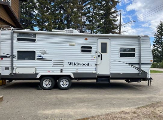 Mike and Brianne's Forest River Wildwood Travel Trailer