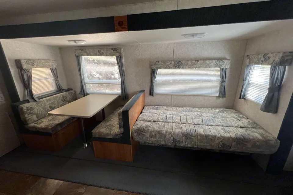 Mike and Brianne's Forest River Wildwood Travel Trailer