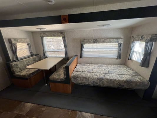Mike and Brianne's Forest River Wildwood Travel Trailer