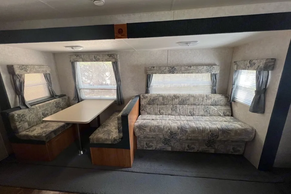 Mike and Brianne's Forest River Wildwood Travel Trailer