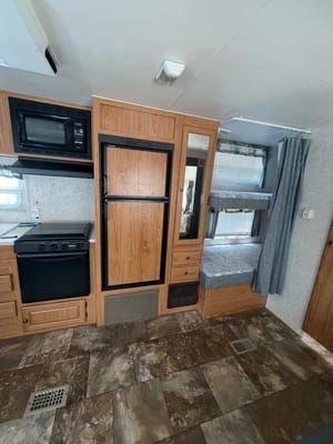 Mike and Brianne's Forest River Wildwood Travel Trailer