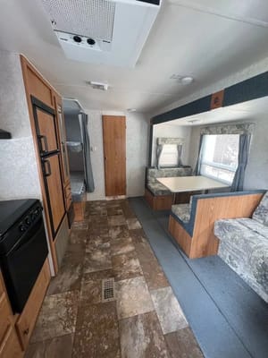 Mike and Brianne's Forest River Wildwood Travel Trailer