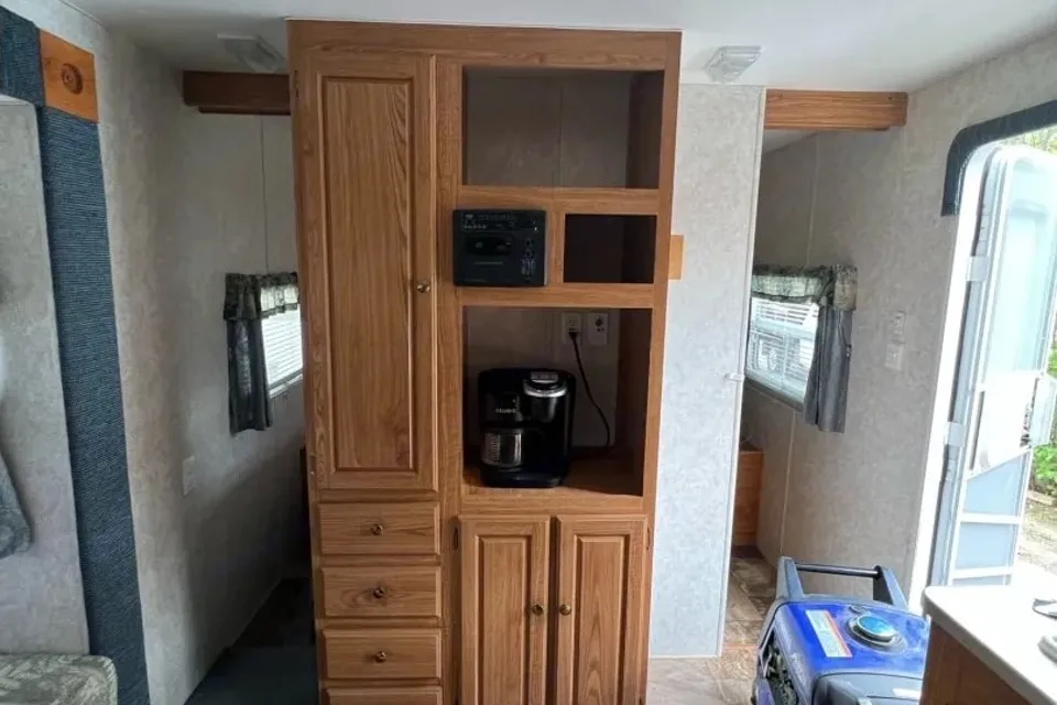 Mike and Brianne's Forest River Wildwood Travel Trailer