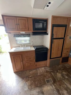 Mike and Brianne's Forest River Wildwood Travel Trailer