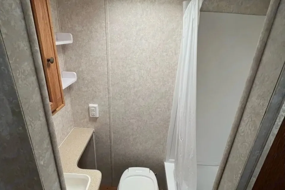 Mike and Brianne's Forest River Wildwood Travel Trailer
