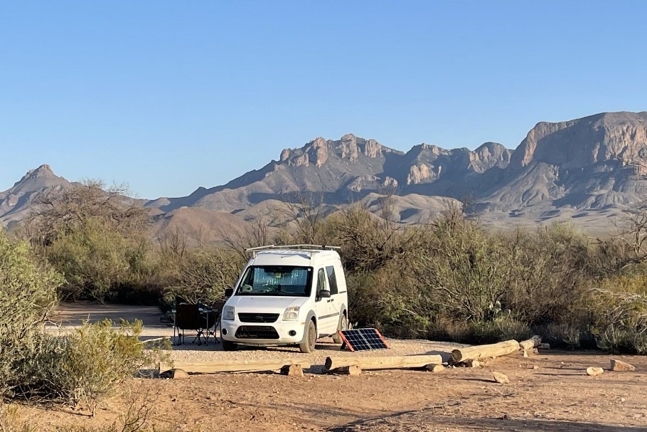 Lily-The-Van Ford Transit Connect Campervan