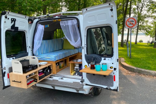 Lily-The-Van Ford Transit Connect Campervan