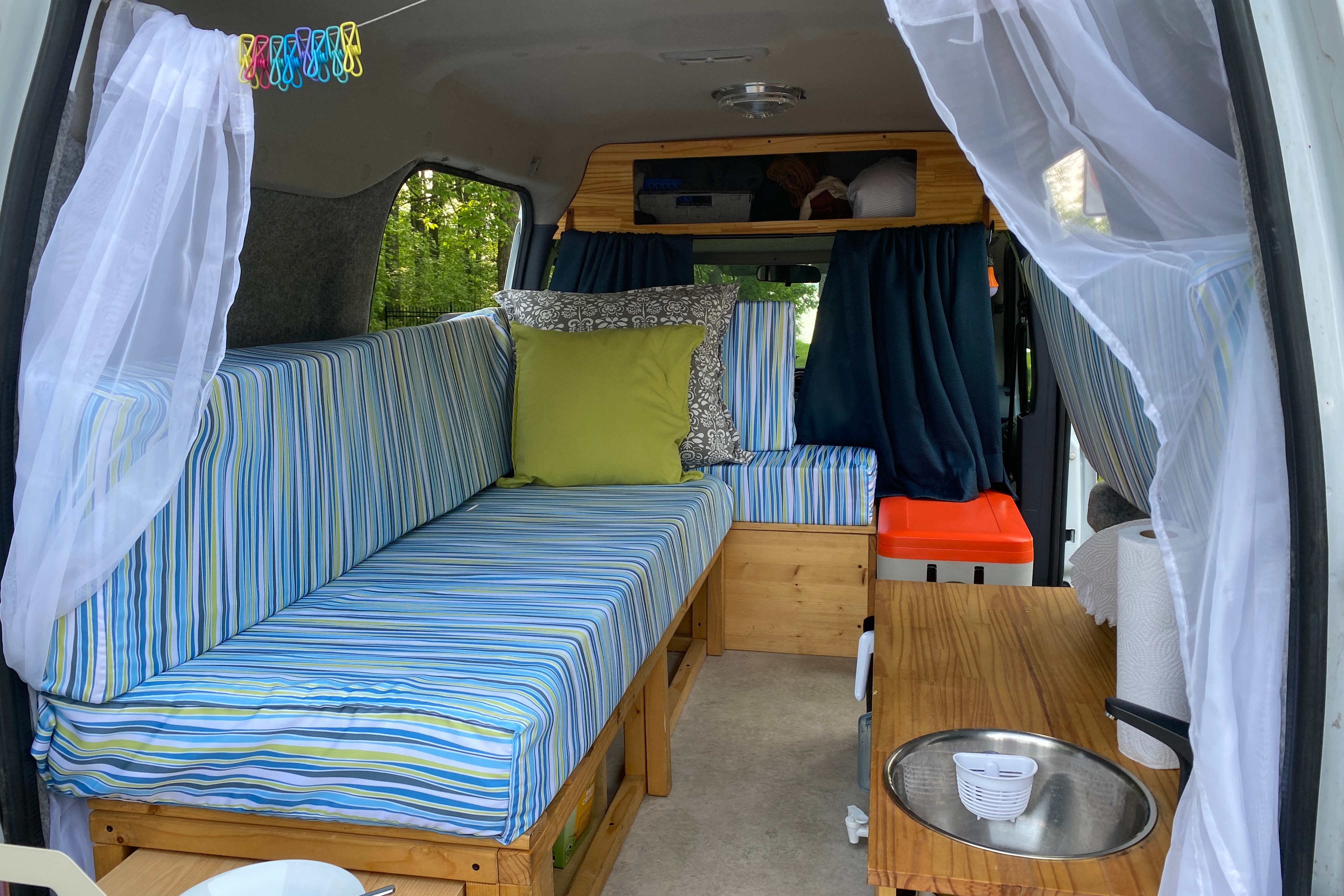 Lily-The-Van Ford Transit Connect Campervan