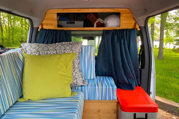 Lily-The-Van Ford Transit Connect Campervan