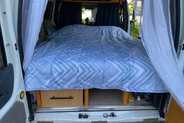 Lily-The-Van Ford Transit Connect Campervan