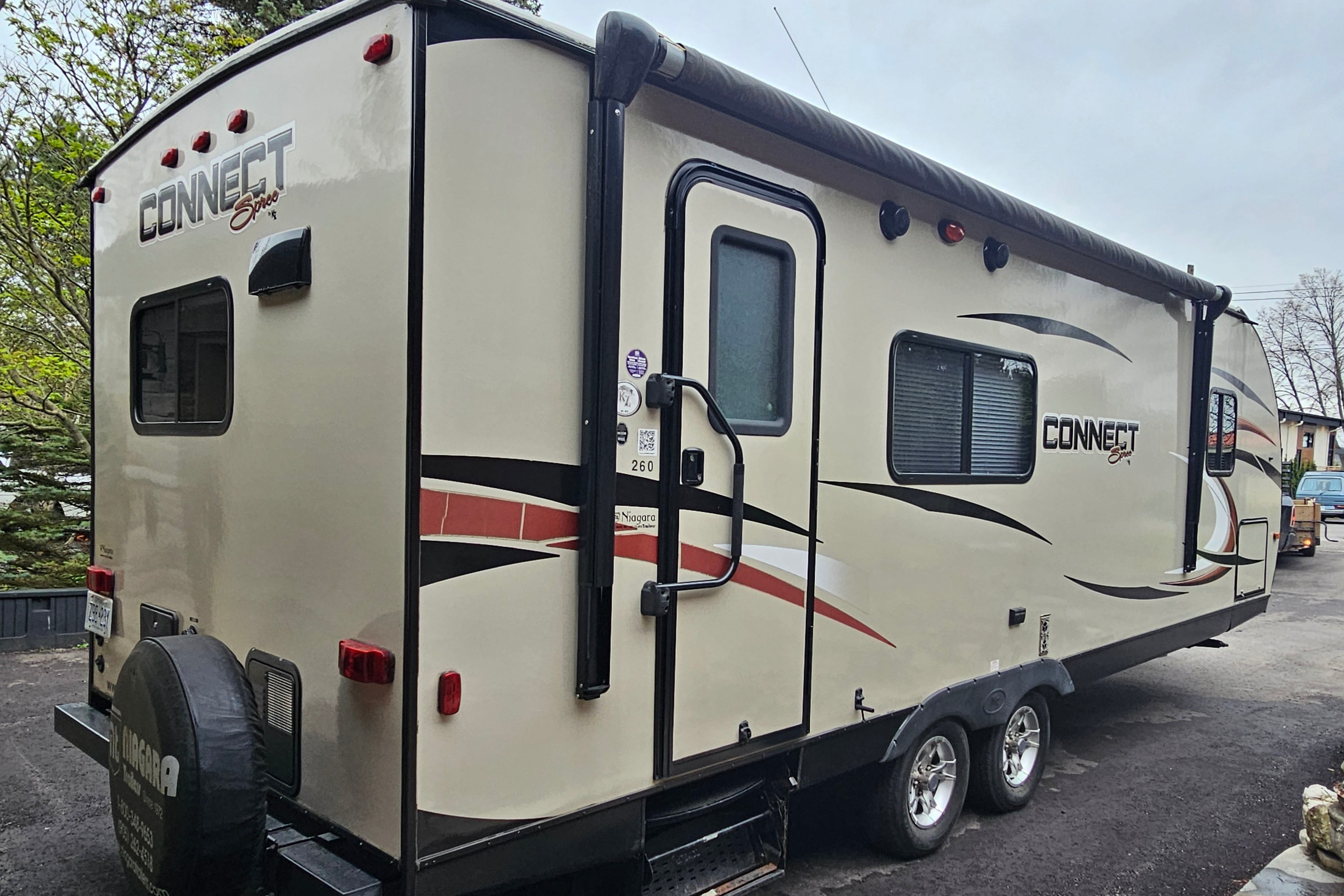 Scott and Wandalyn's Connect Travel Trailer