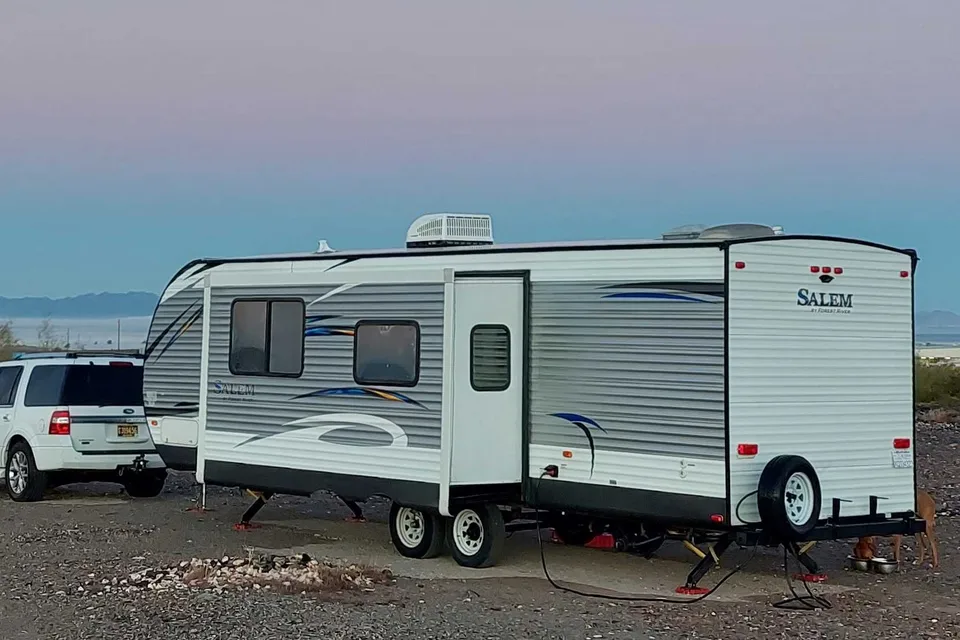 Sally: Attila's Forest River Trailer