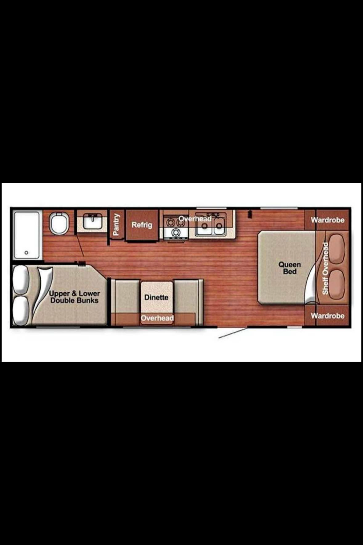 isabelle Grand River Bunkhouse ultra lite Roulotte