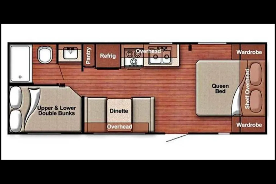 isabelle Grand River Bunkhouse ultra lite Roulotte