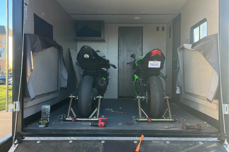 Scott's Forest River Xlr micro boost Toy Hauler