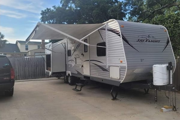 Home away from home! Jayco 32 Travel Trailer