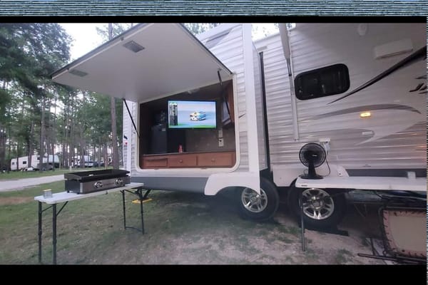 Home away from home! Jayco 32 Travel Trailer