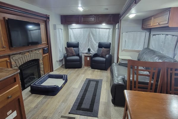 Home away from home! Jayco 32 Travel Trailer