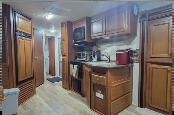 Home away from home! Jayco 32 Travel Trailer