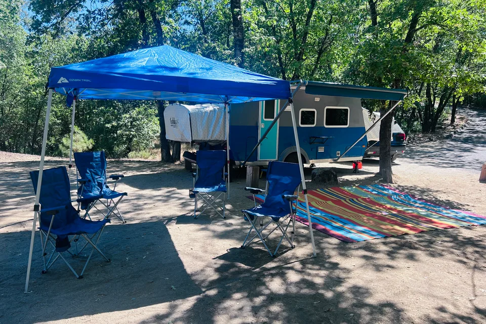 Retro Vintage Hybrid Trailer + Extras Delivery Only