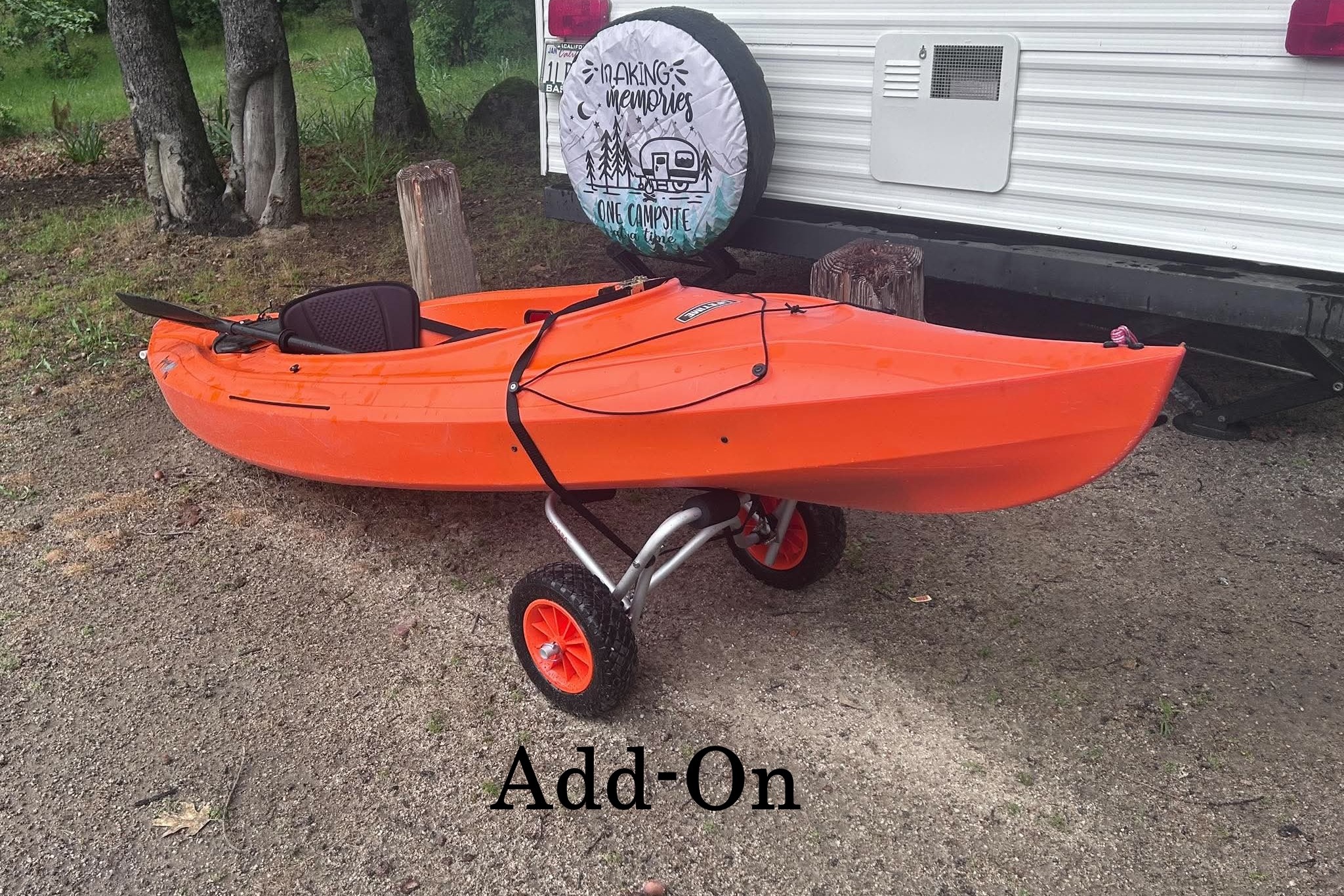 Retro Vintage Hybrid Trailer + Extras Delivery Only