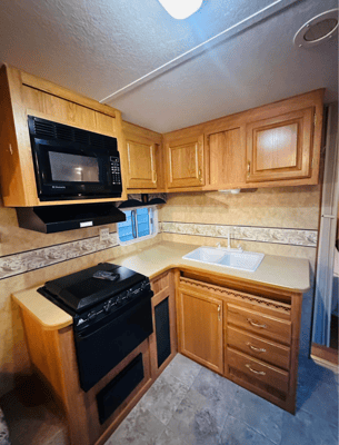eric's Jayco jay flight Travel Trailer