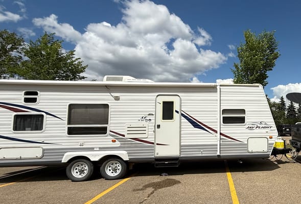 eric's Jayco jay flight Travel Trailer