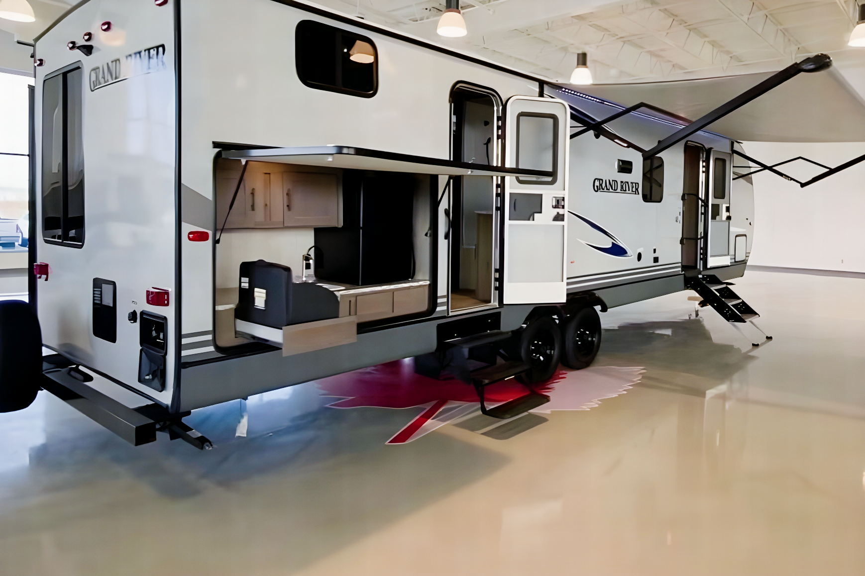Jackson’s Getaway Rental Bunkhouse Travel Trailer