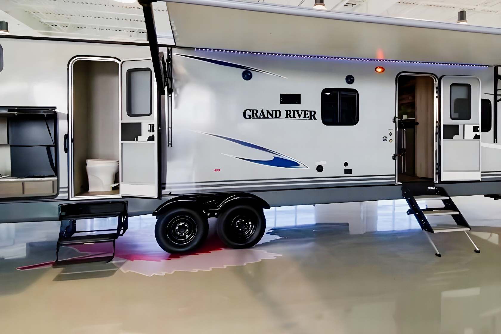 Jackson’s Getaway Rental Bunkhouse Travel Trailer