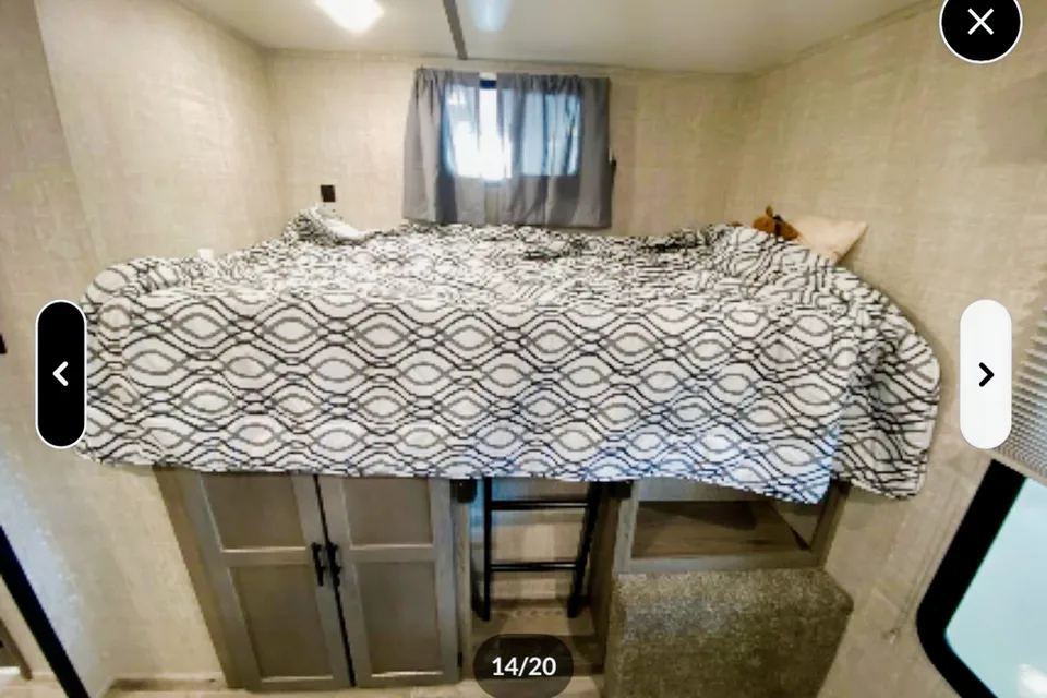 Jackson’s Getaway Rental Bunkhouse Travel Trailer