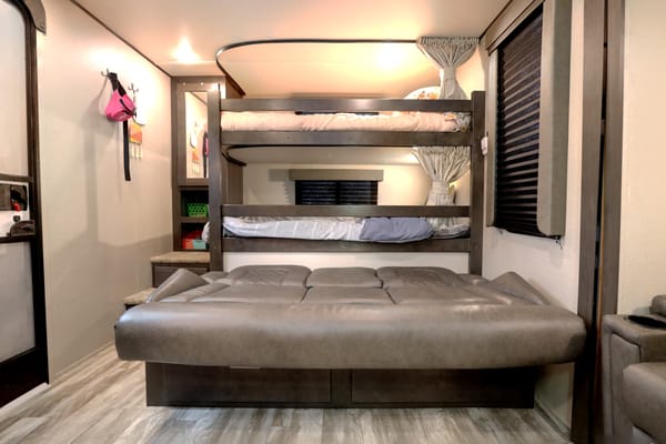 Say hello to "Noble"! Our 22 Grand Design 265BH! Located near Table Rock Lake, Branson Missouri & Lake Of The Ozarks