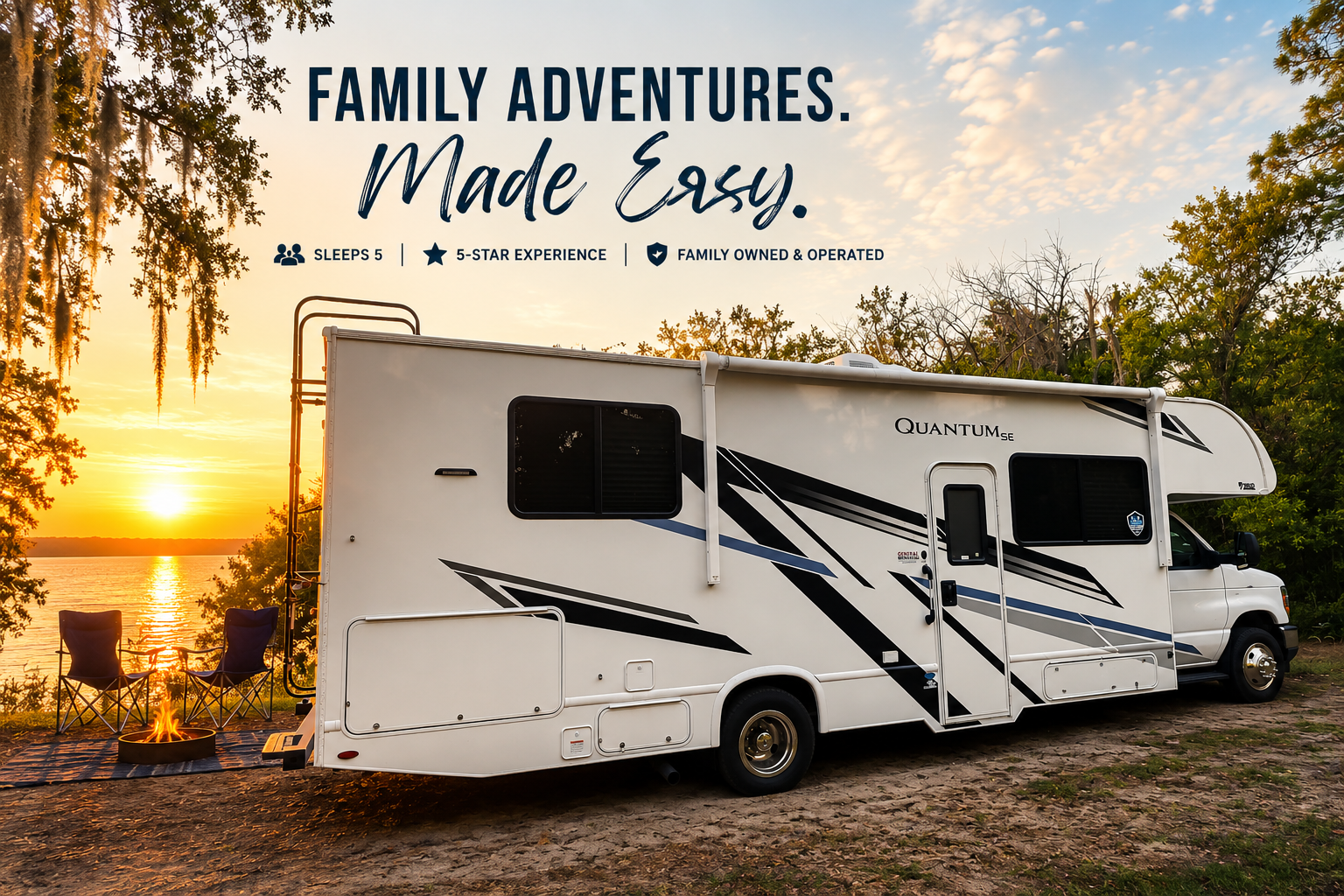 We Deliver | Family Adventure RV | 2025 Thor Quantum SE | Starlink | Sleeps 5